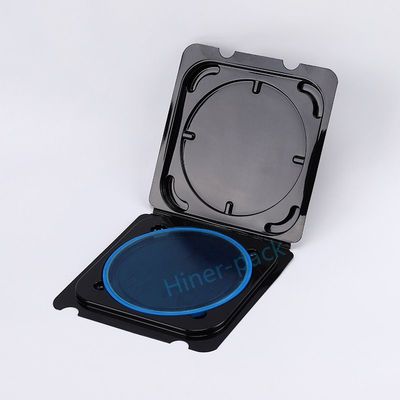 kaufen Clamshell Silizium-Wafer-Box durchsichtig schwarz mit Hoop-Ring ROHS-konform online manufacture