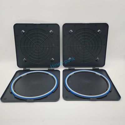 kaufen ESD Schwarze Wafer Transportbox 8 Zoll Halbleiterfeld online manufacture