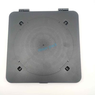kaufen 8 Zoll PC-Material schwarz Single Wafer Shipper Box mit Hoop Ring geeignet für Wafer Fab online manufacture