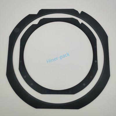 kaufen Custom Flex Dicing Ring Frame 8 Zoll Wafer Zubehör Schwarzes PPS-Material im Halbleiterbereich verwendet online manufacture