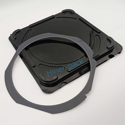 kaufen HWS Silikon Wafer Frame Dicing Ring Schwarz PPS Material für Wafer Versender online manufacture