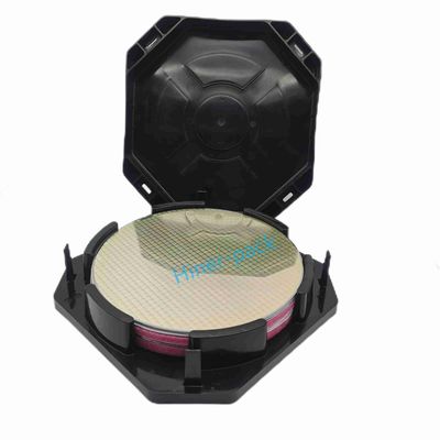 kaufen ROHS-konforme Silikon-Horizontale Wafer-Trägerbox 12 Zoll leitfähiges PP-Material online manufacture