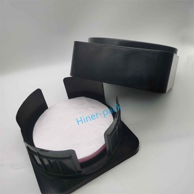 kaufen 6 Zoll schwarzer ESD Horizontale Wafer-Schiffer für den Versand im Reinraum ROHS-konform online manufacture