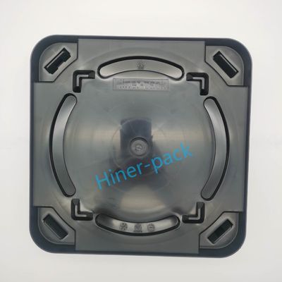 kaufen 8 Zoll schwarze Multi Horizontale Wafer Shipper Kassette verwendet in Wafer Fab OEM online manufacture