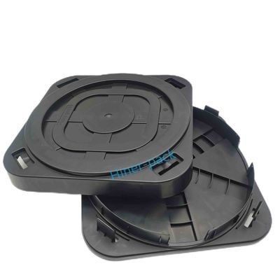 kaufen Standard-Wafer Halbleiter-Kassette12 Zoll schwarze ESD-Wafer-Speicherbox online manufacture