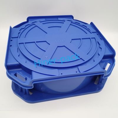 kaufen Übereinstimmung mit Isolier-PS-Film-Horizontal-Wafer-Verpackungskiste mit Oberflächenwiderstandskontrolle online manufacture