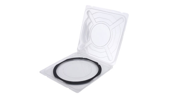 kaufen Wiederverwendbare PET-Clamshell-Silizium-Wafer-Boxen mit geringer Gasfreisetzung und hervorragender Transparenz online manufacture