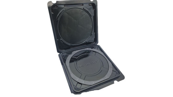 kaufen Dauerhafte, ausdehnbare PET-Ring-Wafer-Box zur Platzersparnis und für die optische Industrie geeignet online manufacture