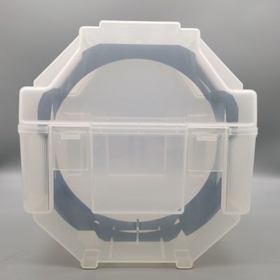 kaufen 8 Zoll transparente Waferbox für Transport und Lagerung mit geringer Gasfreisetzung online manufacture