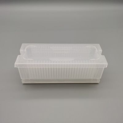kaufen Rechteckige Silikon-Wafer-Box 25PCS Drucktyp Recycling-Nutzung mit Boden und Deckel online manufacture