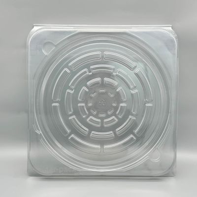 kaufen 12 Zoll stapelbare Silizium-Wafer-Box klares PS-Material Rechteckig mit SGS-konform online manufacture