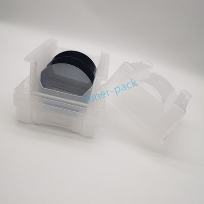 Rein PP Wafer Versandbox Träger mit Kassette 4 Zoll 100mm verwendet in Wafer Fab